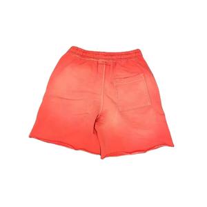 Nouveau personnalisé 2025 été lavage à l'acide Shorts séchage rapide Vintage Streetwear soleil délavé serrure bouffée imprimé strass poche hommes shorts - Product Image 2