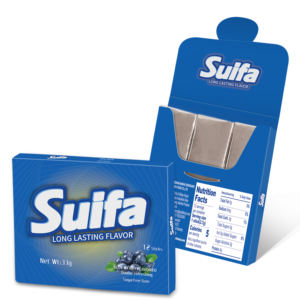 12 Palitos de Goma de Mascar Dura con Sabor a Fruta, Canela y Menta, con Xilitol, para Ejercitar la Mandíbula, Limpiar los Dientes y Fortalecer las Encías - Product Image 5