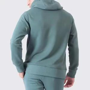 2025 Wholesale Custom Logo Mens Tracksuit Blank Track <b>Suit</b> Autumn Winter Casual Pullover <b>Jacket</b> and Pants High Quality - Product Image 2