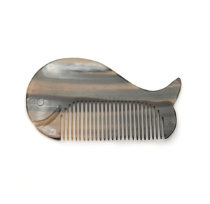 หวีเขาสำหรับจัดแต่งทรงผมหวีเขาควายวัวเขาหวีทรงสี่เหลี่ยมสีขาวหวีเขาควายขายส่ง - Product Image 5