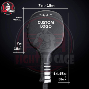 Cibles de frappe personnalisées pour MMA, fitness, taekwondo, en cuir, mitaines de boxe, équipement d'entraînement, cible de boxe en PVC durable - Product Image 6