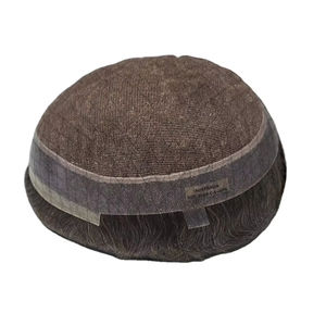 Perruque en cheveux humains de modèle australien, cheveux bruts, Remy, indien, prothèse, toupet, Taz Hair BD - Product Image 2