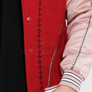 Chaquetas personalizadas para hombre, abrigo de diseño de béisbol suelto de talla grande con letras bordadas, sudaderas con capucha para hombre, chándales universitarios, chaqueta de primavera para hombre - Product Image 6