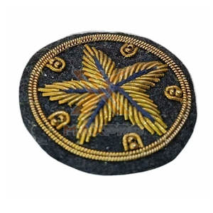 Insignias Bordadas a Mano de Nuevo Diseño Fabricadas en Pakistán, Insignias Bordadas a Mano con Color y Tamaño Personalizados - Product Image 3