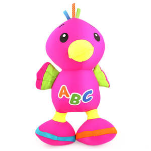 Stuffed Soft Been <b>Bird</b> Toy - Pink - Product Image 3