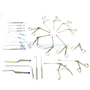 Instrumentos Quirúrgicos ORL Profesionales de Acero Inoxidable de Alta Calidad, Certificación CE, Agarre Cómodo, Fuente de Alimentación Manual, Set ORL - Product Image 3