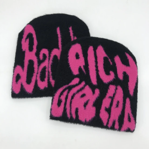 Vente en gros 100% acrylique hiver bonnet chapeaux personnalisé chaud ajusté Logo homme bonnet tricoté hiver accessoires - Product Image 1