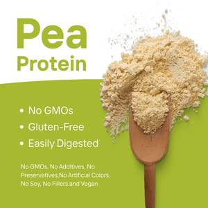 Proteína de guisante en polvo pura de proteína de origen vegetal importada de Taiwán - Product Image 2