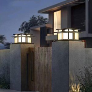 Lámpara Solar Cuadrada Impermeable IP65 de Nuevo Diseño, Luces LED E27 para Jardín Exterior, Garantía de 5 Años, Regulable, de Metal - Product Image 4