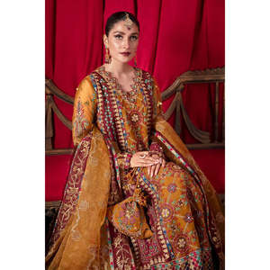 Nureh jhoomro ฉบับแต่งงานหรูหรา '25-เสื้อ A-Line gulshan สุดหรู NL-40 TC-1432 - Product Image 3
