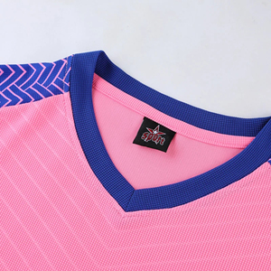 ชุดเสื้อฟุตบอลสำหรับผู้ชายชุดเล่นฟุตบอลแห้งเร็วพิมพ์ซับลิเมชันงาน OEM ตามสั่ง - Product Image 3