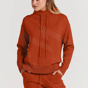 Top Trending Style Personalizar Logo Mujeres Chándales Pakistán Hecho Buena Calidad 100% Algodón Mujeres Chándales - Product Image 6