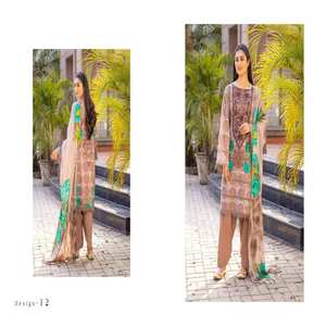 CHARIZMA-ropa de fiesta india y paquistaní, vestidos bordados a precio de descuento, ropa de lujo de alta calidad para césped - Product Image 3