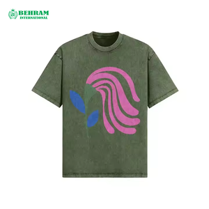 Camisetas de Hombre de Alta Calidad 2026, Manga Regular, Corte Holgado, Transpirables, Ecológicas, Antiarrugas, de Secado Rápido, 100% Algodón - Product Image 3