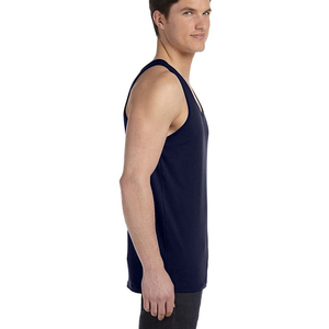 50 poly 25% combed <b>ringspun</b> cotton 25% rayon mens tank top cotton unisex men women gym singlet tank tops - Product Image 6