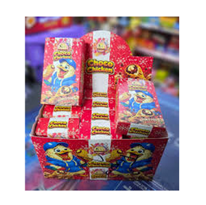 Authentic Crispy Cluck Fried Chicken Shaped Milk Chocolate with Strawberry Filling 48g Novelty Viral Treat Wholesale Bulk Supply - Product Image 1