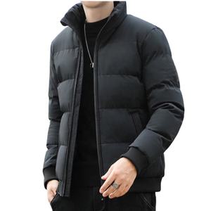 Venta al por mayor de logotipo personalizado de gran tamaño ligero resistente al agua abrigos de plumón de los hombres con capucha chaquetas acolchadas de la mejor calidad - Product Image 3