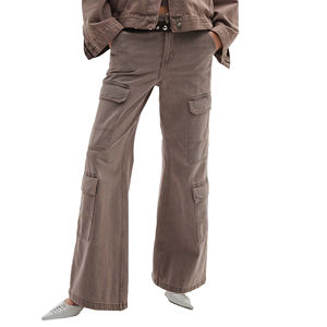 New High Quality Light Brown Straight Denim <b>Jeans</b> <b>Women</b> Stretch Streetwear Casual Summer Hip Hop Style <b>Jeans</b> Tentative Price - Product Image 2