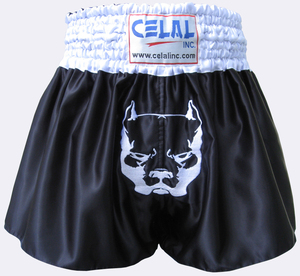Short de boxe thaïlandais en Satin de soie et Polyester de haute qualité, Design personnalisé, pour Combat, Muay Thai MMA - Product Image 3