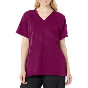 Top Qualité Femmes Gommage Ensembles Chemises Conception Hôpital Marque Privée Scrubs Infirmière Médicale Chemises - Product Image 2