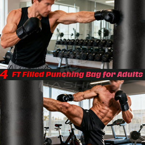 Sac de frappe robuste pour la boxe, les arts martiaux et l'entraînement physique, conçu pour la puissance, l'endurance et la pratique quotidienne - Product Image 6