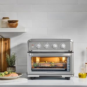 Best Selling Cuisinart Stainless Steel Air-Fryer <b>toaster</b> Oven with Mechanical Controls, 1800W 8-in-1 Available For sales - Product Image 2