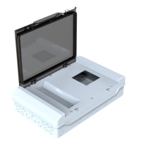 ABS/PC Weißer Verteilerkasten Aufputzmontage IP65 355x560x143 mm Einphasig/Dreiphasig Gehäuse 15 MCB-Kapazität Zähler 3,4kg