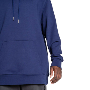 Sweat à capuche pour homme en molleton 100% coton épais, coupe ample et oversize, style vintage streetwear, avec logo personnalisé, pour l'hiver - Product Image 6