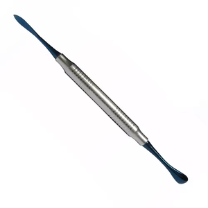 Ascenseur périosté dentaire manuel 16cm les deux côtés sont poignée creuse émoussée ascenseur chirurgical périosté de 10mm - Product Image 2