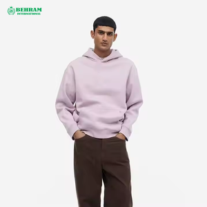 Sweat à capuche unisexe personnalisé en molleton épais 100 % coton, coupe classique, séchage rapide, respirant, pour l'automne, style streetwear - Product Image 2
