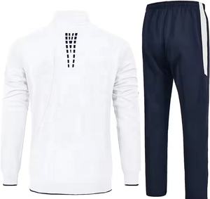 Survêtement décontracté deux pièces sur mesure OEM 2026 avec fermeture éclair, poches sécurisées, respirant, léger, hiver, grande taille - Product Image 1