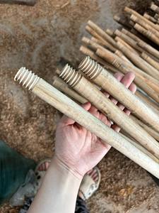 High Quality Eucalyptus <b>Wooden</b> <b>Broom</b> <b>Handle</b>, Custom Size, Smooth Glossy Coating for Cleaning Tools - Product Image 2