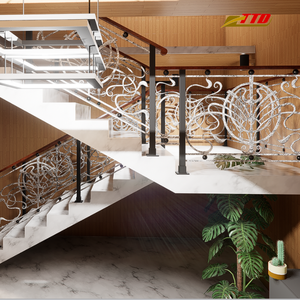 Améliorez votre escalier avec des balustrades en fer artisanales qui allient beauté et fonctionnalité 100% ingrédients du Vietnam - Product Image 3