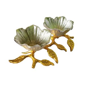 Modern Hotel Aluminium Metal Platter Kitchenware with Golden <b>Stag</b> <b>Head</b> New Design Decorated Bowl Wholesale Manufacturer Supplier - Product Image 1