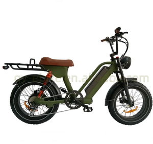 Hot Sale 100km Range 48v 500w 750w 1000w Power Hybrid E-Bike Cheap Full Suspension Electric Road Dirt Mountain Fat Tire <b>Bicycle</b> - Product Image 2