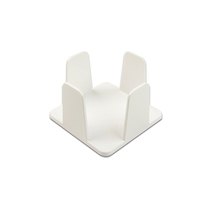 ที่ใส่กระดาษเช็ดปากสีขาว 20x20 ซม. พีเอส โพลีสไตรีน 24 ชิ้น B2B - Product Image 1