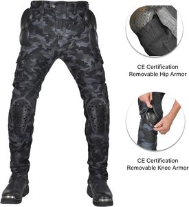 Ladies Protective Camouflage <b>Motorbike</b> Jeans Fall Resistant Racing Pants - Product Image 1