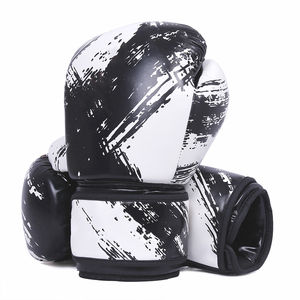 Gants de boxe en cuir de haute qualité, robustes, respirants, fermeture à boucle et crochet, prix raisonnable, équipement de protection, poignées de main - Product Image 5