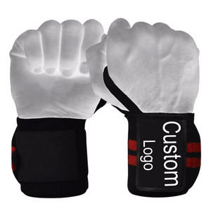 Mejor Material de levantamiento de pesas Muñequeras Protección Uso Muñequeras superventas Último diseño Levantamiento de pesas Muñequeras - Product Image 2