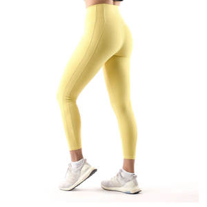 Leggings de yoga con logotipo personalizado Ropa deportiva Entrenamiento de cintura alta Pantalones de yoga Medias Leggings de fitness para mujeres - Product Image 3