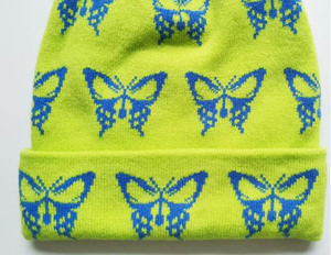 Gorro de punto de invierno con logotipo de Jacquard personalizado para unisex, añada su propio diseño - Product Image 4