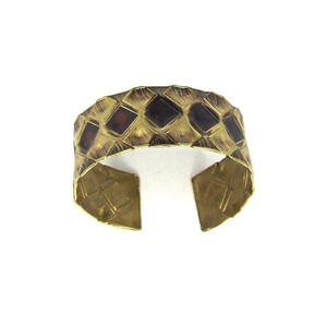 Bracelet d'hiver élégant du Danemark, juillet 2026, 20 mm, bijoux de saison des fêtes, bracelet manchette artistique pour femme, brillant, patine antique - Product Image 6