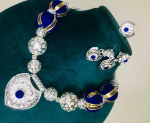 DP ชุดเครื่องประดับแฟชั่นพื้นเมืองที่ขายดีที่สุดในโลกชุดชุบโรเดียมออกแบบได้ตามต้องการสำหรับงานแต่งงานและงานปาร์ตี้ของฝรั่งเศส - Product Image 5