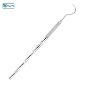 Sonda Dental de Alta Calidad 2026, Explorador de Acero Inoxidable de un Solo Extremo, Instrumento Manual con Certificación CE Clase I - Product Image 1