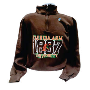 Sudadera con capucha de estilo Vintage FAMU Florida A & M de alta calidad personalizada para mujer diseño universitario bordado frente Tie Dye estampado de lana - Product Image 1