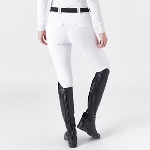 Pantalones ecuestres de LICRA de nailon de alta calidad, mallas deportivas de invierno transpirables para mujer, pantalones de diseño Popular Para Caballo - Product Image 4