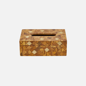 Servilletero de madera Premium de lujo hecho a mano, dispensador de tapa de caja de pañuelos ecológico para cualquier habitación, decorativo organizado - Product Image 4