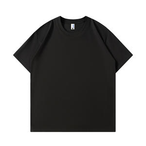 Camiseta 100% de algodón en blanco de alta calidad para hombre, camiseta de gran tamaño personalizada con estampado, camiseta personalizada para hombre - Product Image 3