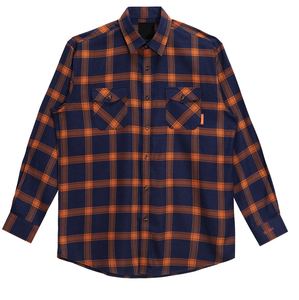 Camisa de Franela Retro de Manga Larga con Botones para Hombre, Camisas de Moda Personalizadas, Gruesas, Casuales, para Otoño e Invierno - Product Image 6