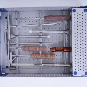 Juego completo de instrumentos DHS y DCS nuevos de alta calidad, instrumentos quirúrgicos ortopédicos de acero inoxidable - Product Image 1